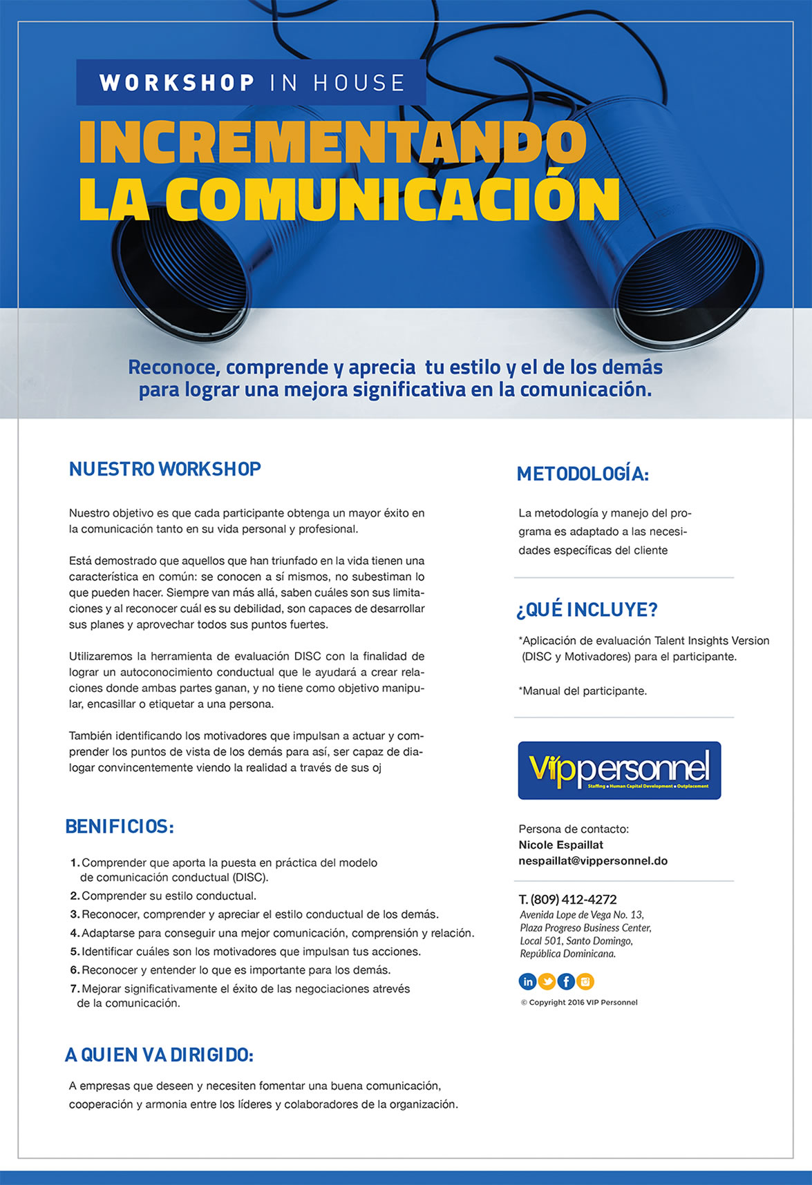 Workshop Incrementando la Comunicación